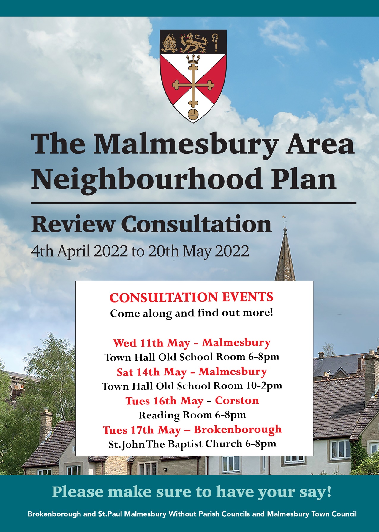 Last few days for your comments - Malmesbury Area Neighbourhood Plan